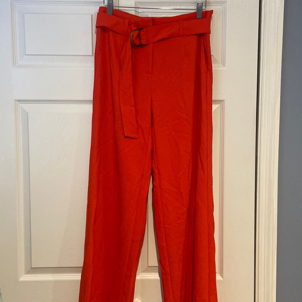 Neiman Marcus Size 4 High Waisted Wide Leg Pants